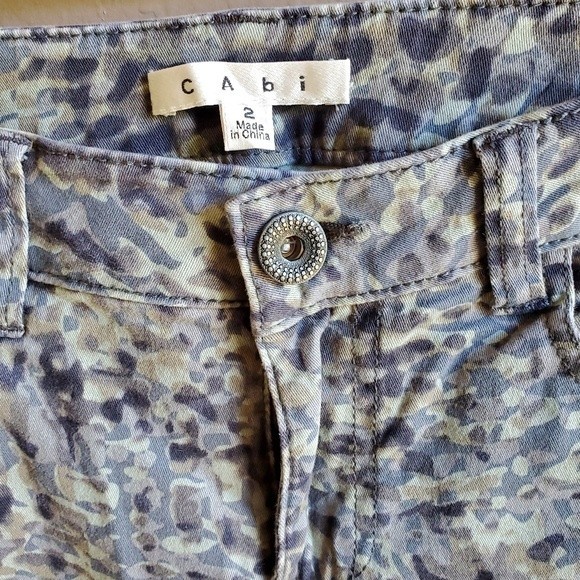 CAbi Modern Camo Women's Skinny Jeans - Picture 15 of 16